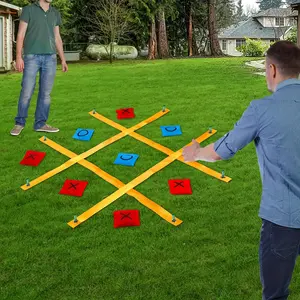 Outdoor Connect Four Game Set, Portable Connect Four Bag Throw Game, Large Yard Throw Game, Camping Family Game, Outdoor Games