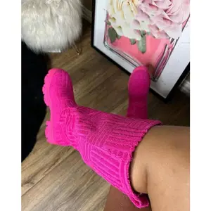 Fashion winter Knit Boots /Over Knee Girls