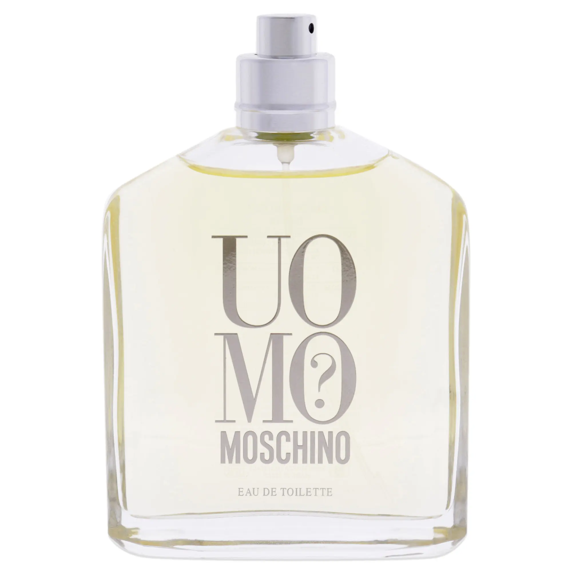Moschino Uomo Eau de Toilette Spray (Tester) - 4.2 oz Modern Spray Bottle, Convenient Size for Male Wear Daily Spritz