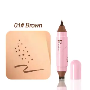 2-in-1 Eyeliner Pen & Freckle Stamp, Precise Liquid Eyeliner & Instant Freckle Stamp, All-Day Wear, Quick-Dry & Smudge-Proof, Cruelty-Free, Beginner-Friendly Makeup Cosmetic