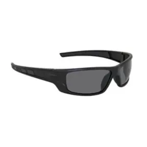 212 MAIN VX9 Safety Glasses - Polycarbonate Grey Lenses, Black Frame, ANSI Certified, Anti-Fog Eye Protection, Work Safety Equipment for Hunting & Outdoor Activities