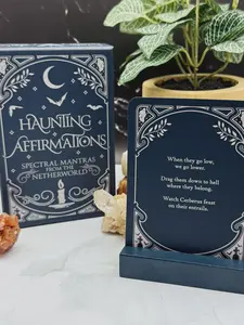 Haunting Affirmations Card Deck
