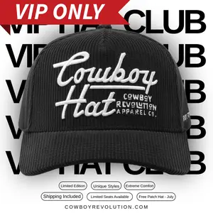 Corduroy “Cowboy Hat” - Limited Edition Hat