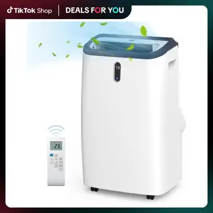 【Deals For You Days】COWSAR 12000BTU-14000BTU Portable Air Conditioner,Portable AC Unit for Room Cools up to 550 Sq.ft-700 Sq.ft, 3 in 1 Air Conditioner Portable with Cooling& Dehumidifier&Fan,Remote Control,24Hrs Timer,3 Fan Speed summerwins