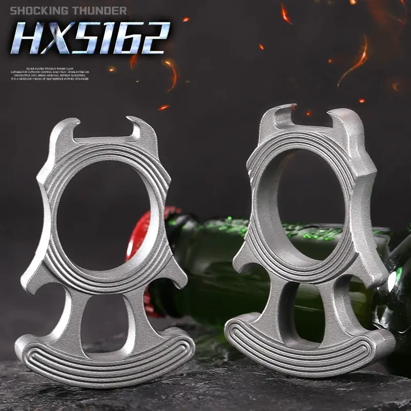 Home Decor Pendant Necklace, Alloy Material, Multifunctional Handy Tactical Bottle Opener, Stainless Steel Decoration Tool, Portable Hanging Charm