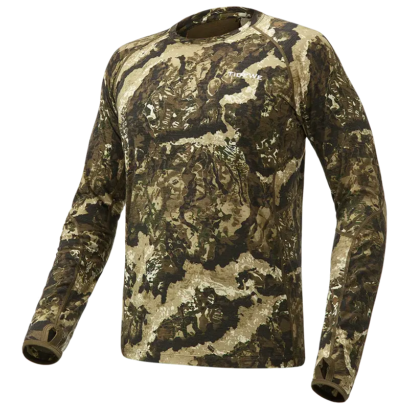 TideWe Merino 150 Men’s Wool Base Layer Hunting