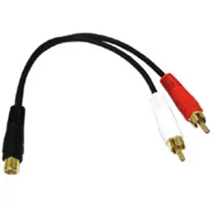 Cables To Go  VALUE SERIES RCA JACK TO RCA PLUG x 2 Y-CABLE