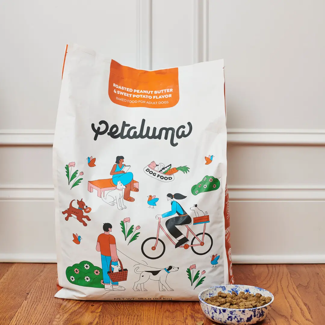 Baked Dog Food - Roasted Peanut Butter & Sweet Potato Flavor