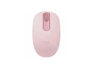 Logitech M196 Mouse - Optical - Wireless - 32.81 ft - Bluetooth - Pink - 1000 dpi - Scroll Wheel - Small/Medium Hand/Palm Size - Symmetrical - 1 x AA Battery Supported