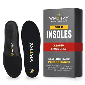 VKTRY Football Gold Carbon Fiber Performance Insoles