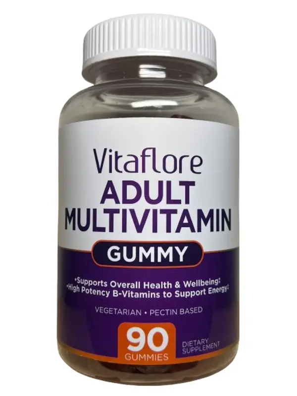 VITAFLORE ADULT MULTIVITAMIN  GUMMY/ vegetarian. pectin based