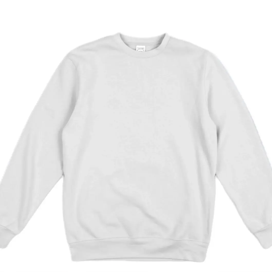 Customizable white sublimation sweatshirt add size in notes