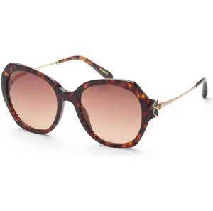 Chopard Women's 54mm Brown Yellow Havana Sunglasses SCH354V540743