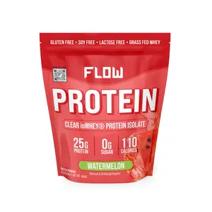 Flow Supps Clear ioWhey Protein Isolate Delicious Fruity Flavors