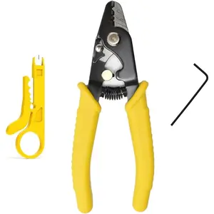 Miller pliers three-port optical fiber stripping pliers multifunctional FTTH optical fiber tool coating stripping pliers
