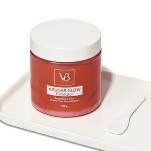 VB BLANQUEACULOS AZUCAR GLOW Exfoliant & Brightening Sugar Scrub 100g Hydrating Facial Cleanser for Smooth Skin 2pcs Pack