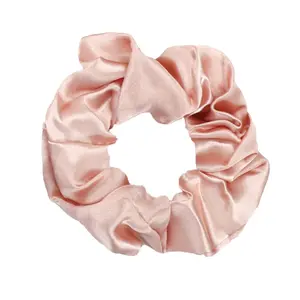 Scrunchies Hair (Random Color) Ties Silk Satin Scrunchy Silk for Hair Silk Ponytail Holders For Women Style