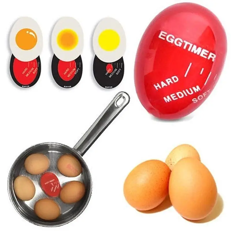 Color Changing Egg Timer, Plastic Egg Boiler Timer, Boiling Egg Timer, Color Changing Egg Boiling Timer Tool, Kitchen Utensils, Kitchen Cooking Aid, K