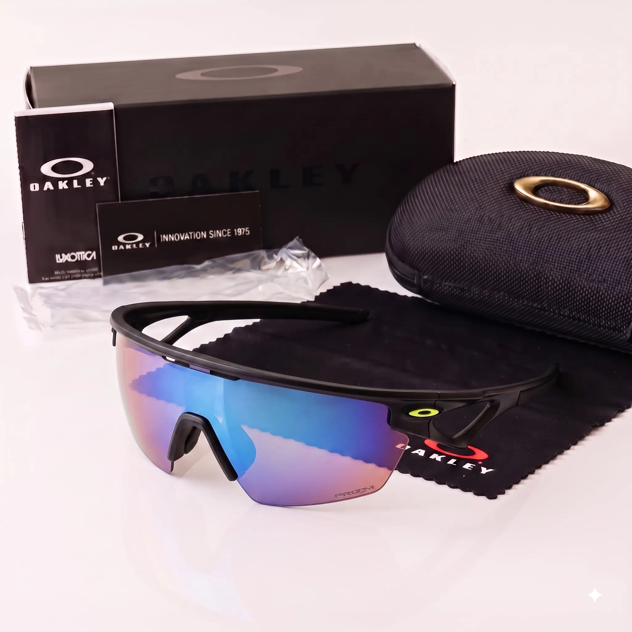 [ Buy 2, Get 1 FREE ] Oakley Performance Sports Sunglasses UV400 Wraparound Glasses for Cycling Running Driving Travel