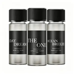 Scenti Ment Hotel Scents Discovery Set - Aroma Scented Sampler-Size Diffuser Fragrance Oils Inspired by Iconic Hotels for Home & Travel (3X20ml)