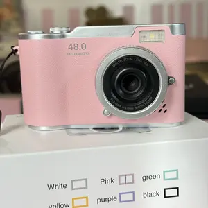 Foldable-Screen Student Camera, Retro CCD Camera, Entry-Level Beginner Digital Camera with 1080P Resolution, Games & Filter Functions, Pocket Camera Includes Storage Bag & 32GB Memory Card #TOP PICKS