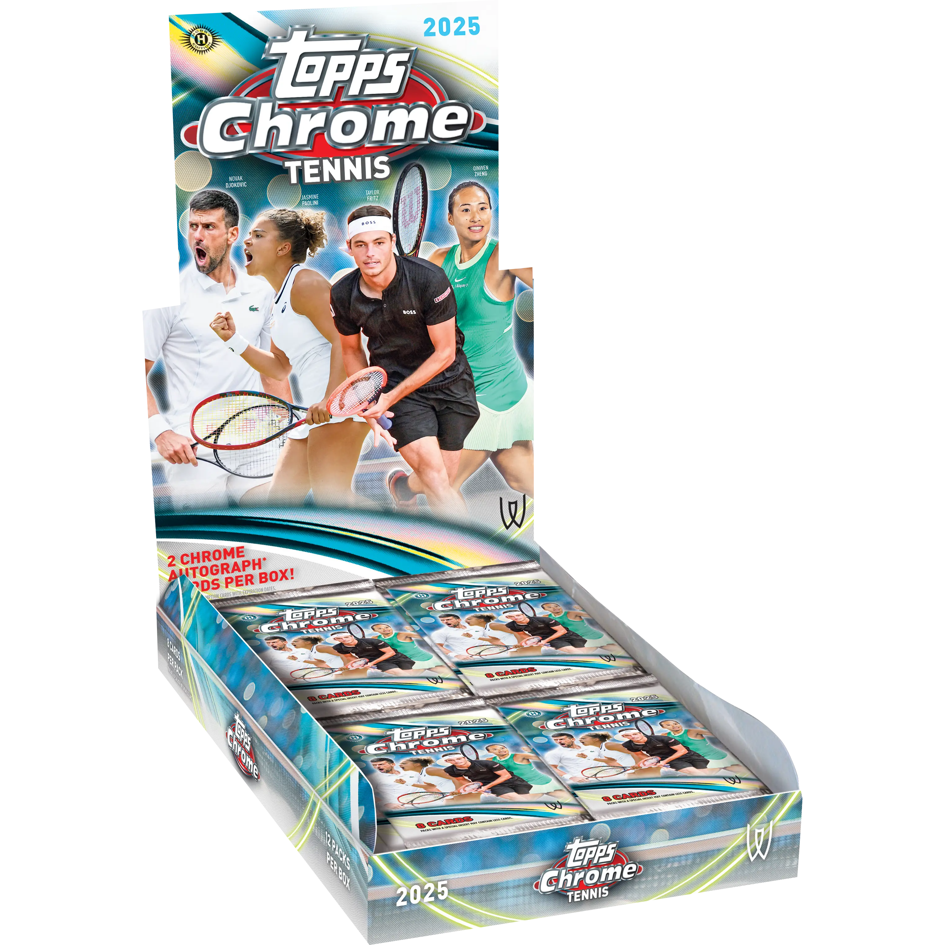2025 Topps Chrome Tennis Hobby Box