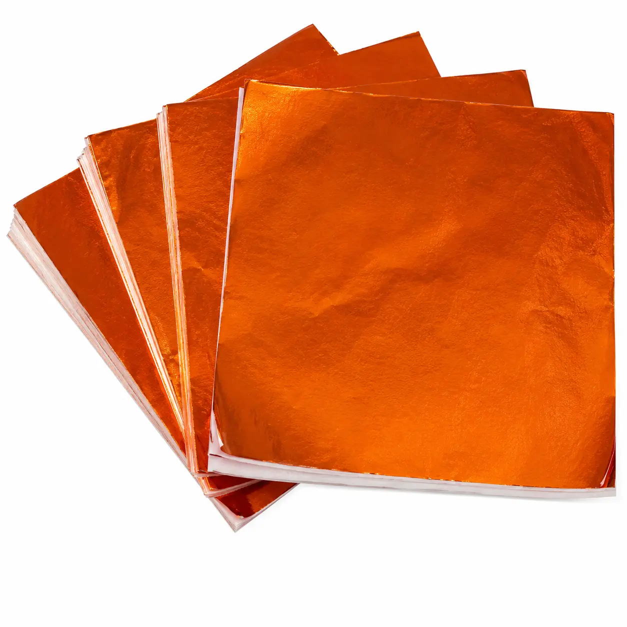 Orange Candy Wrappers 4x4 in – Chocolate Foils, 125 Count