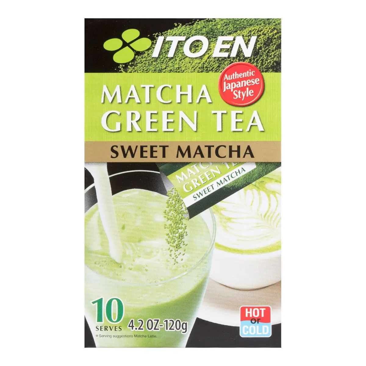 ITO EN Sweet Matcha Stick 4.23oz - Japanese Instant Matcha Latte Mix, Convenient Single Serve