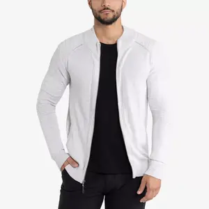X RAY Mens Zip Up Cardigan Sweater in OATMEAL Size 2X Large