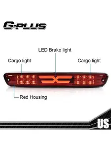 LED 3rd Third Brake Light Cargo Lamp Fit For 2004-2012 Chevy Colorado GMC Canyon Upgraded Version