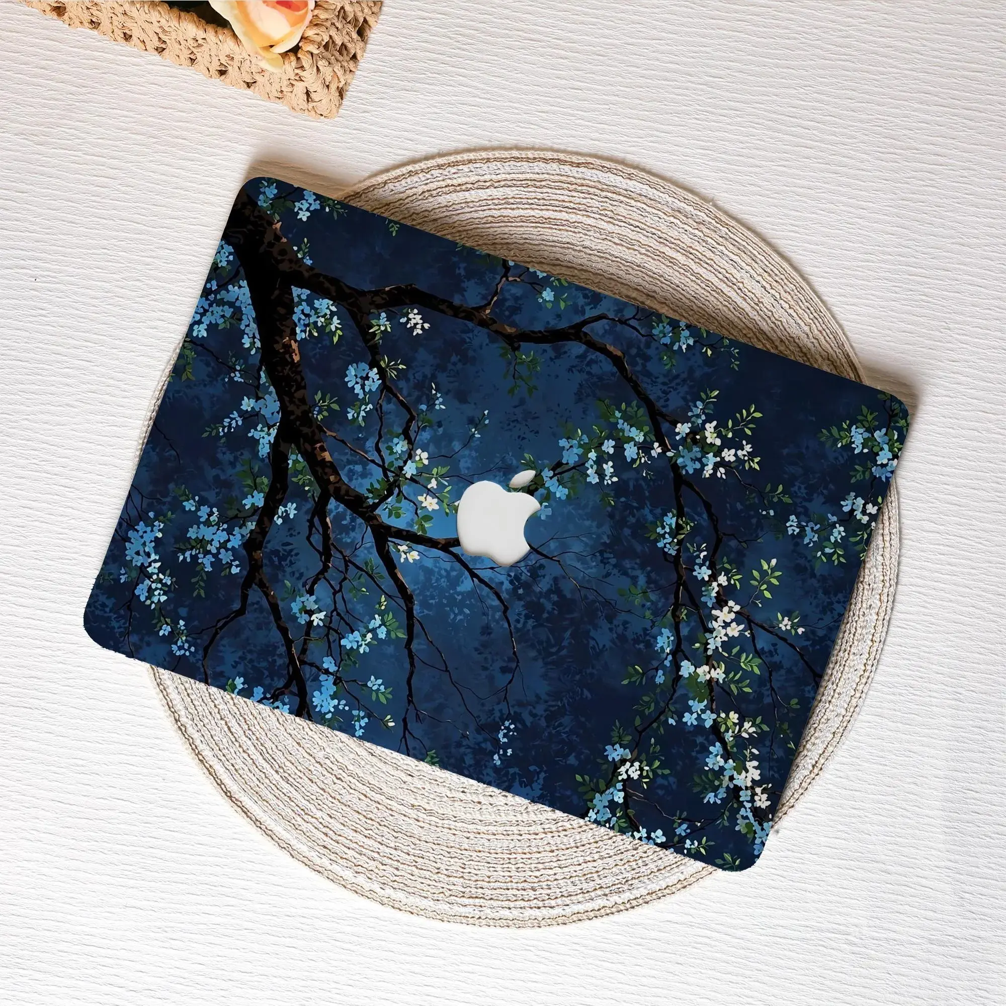 Night Aesthetic Macb Case for Macb Air 15 13, Macb Pro 16 14 13 Inch,  Macb Protective Case Cover
