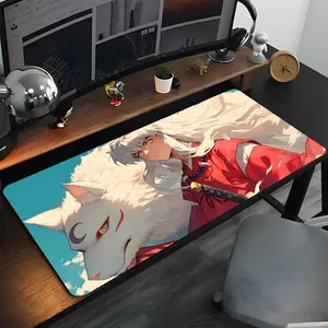 Anime Inuyasha Mouse Pad High Quality Natural Rubber Mouse Pad The Most Professional Washable Laptop Mouse Pad Anime Mousepad