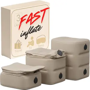 Inflatable Travel Footrest Toddler Bed