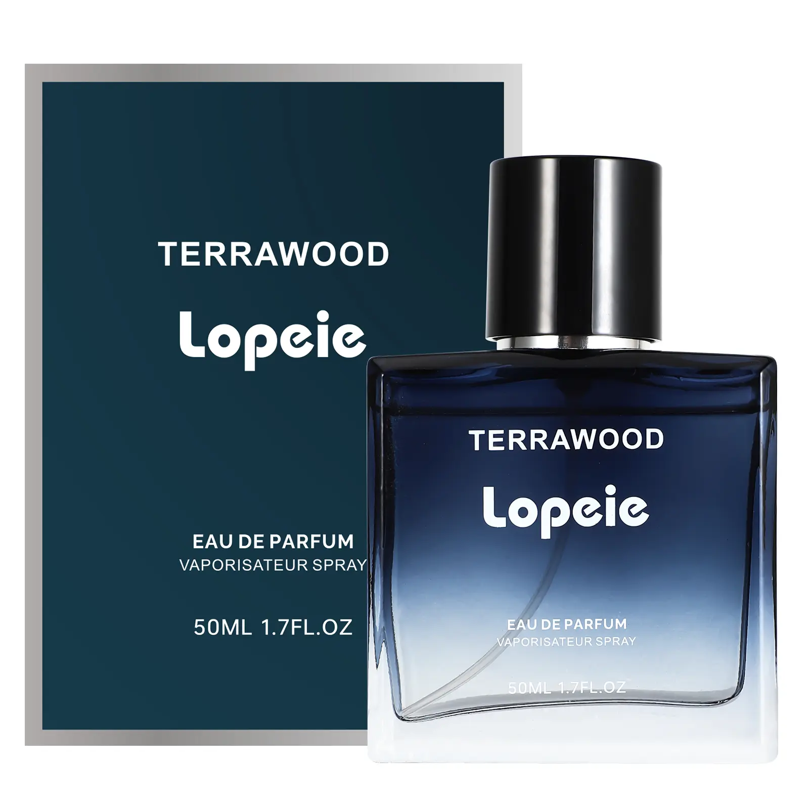Lopeie Aqua Sport Men's Cologne - Upgraded Fresh Citrus Marine Scent, Long-Lasting Clean Fragrance, Ideal for Everyday Wear, Eau de Parfum 50ML