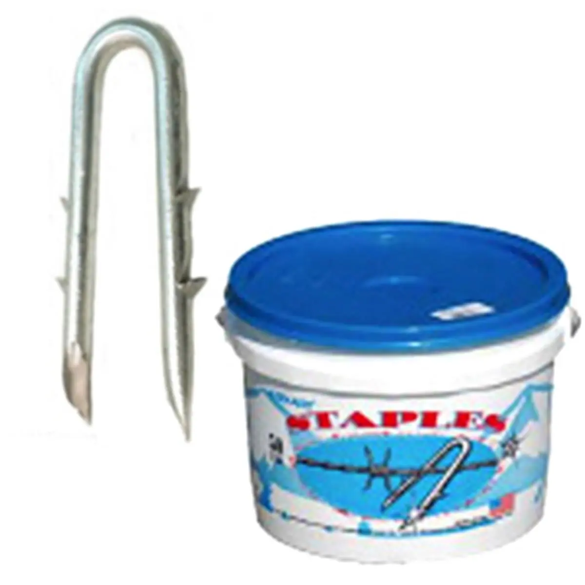 212 MAIN Barbed Staples - 1.50 in, 8 lb Fence Fixing Accessory for Pet Training Aids, Product Code 187237-118394, 8 Pound