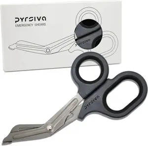 "7.5” Heavy Duty Trauma Shears for Nurses, Doctors & General Household– Multipurpose Safety Scissors, smooth Scissors for First Responders