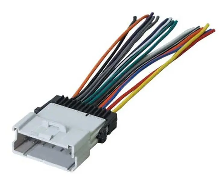 212 MAIN ABS Plastic Wiring Harness - High-Impact Molded Connectors, OEM Quality Terminals, Eliminates Cutting Factory Radio Plug, Ideal for 2000-2003 Select Saturn Vehicle Radio Swaps