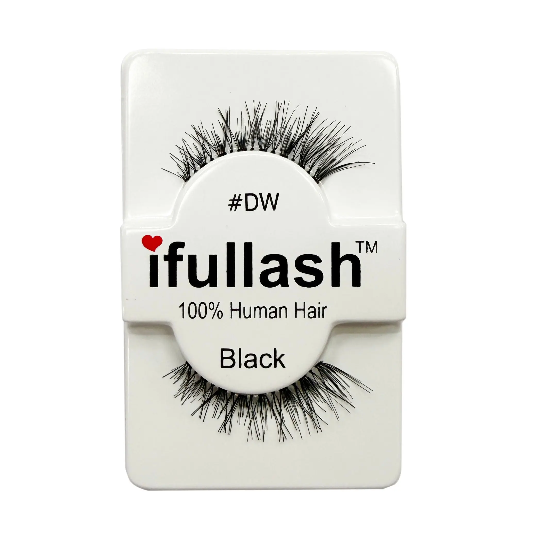 #DW ifullash 100% Human Hair Eyelashes - 6 or 12 Pairs
