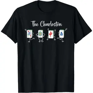 The Charleston Mahjong, Funny Mahjong Dance T-Shirt