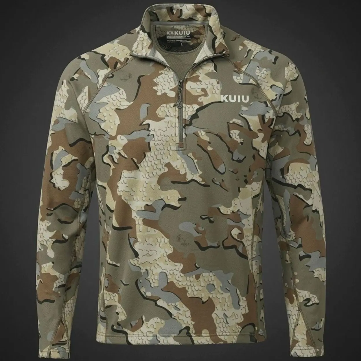 Boosted Mid-weight Synthetic 1/4-Zip Base Layer Top • Premium Thermal Sports Pullover • Quick-Dry Training Shirt • Outdoor Athletic Wear