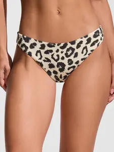 CRZ YOGA Low Waisted Bikini Bottom for Women - Cheeky Basic Bathing Swimsuit Swim Briefs