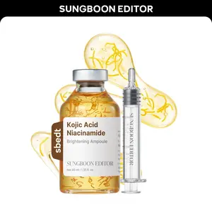 [Sungboon] Kojic Brightening Ampoule l For Dark Spot Care Exfoliating Niacinamide Dead Skin Korean Skin Care for Even Skin Tone