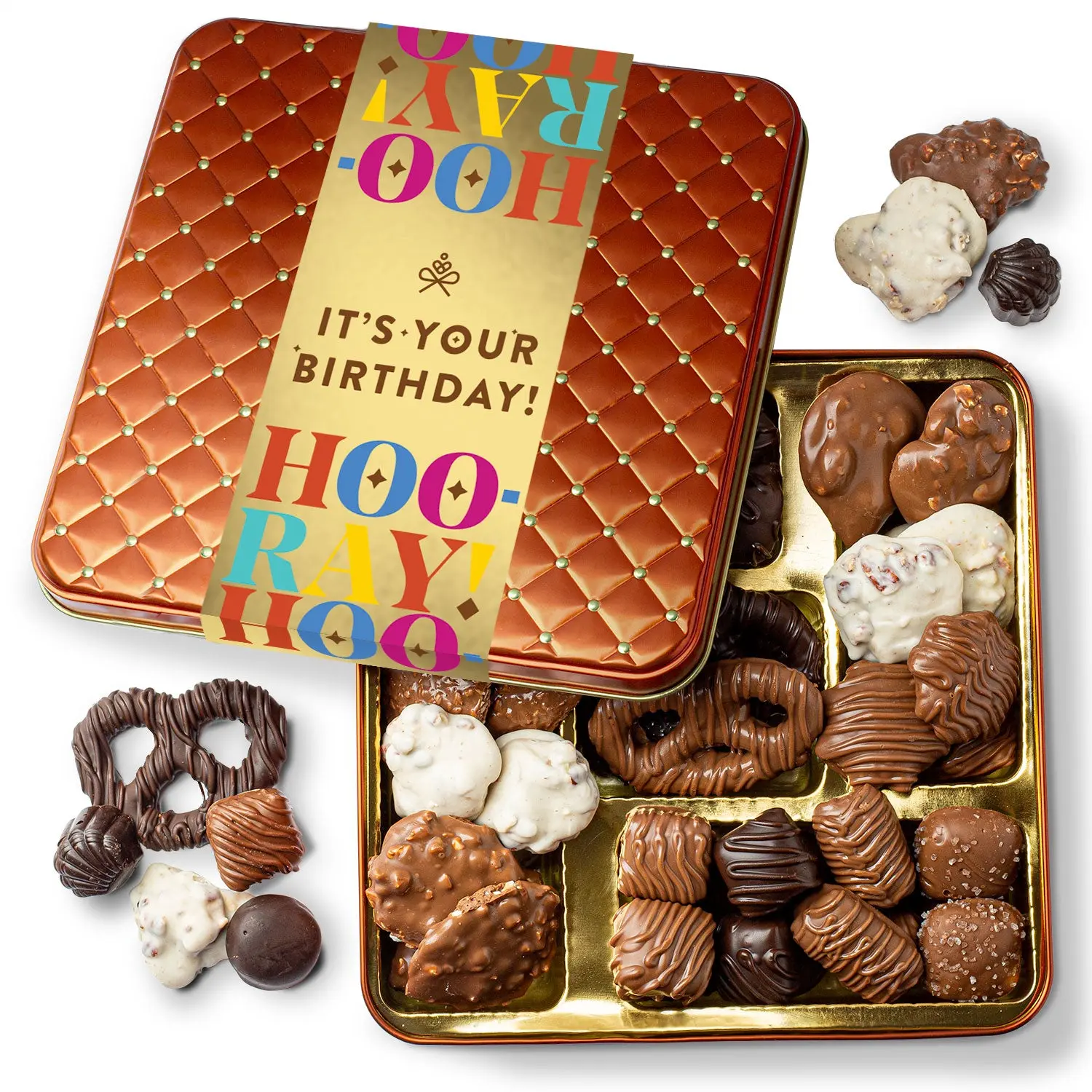 Birthday Chocolate Gift Tin Birthday Chocolate Gift Tin