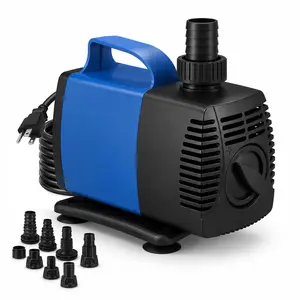 Aqua Dream 1720 GPH UL-Certified 65W Ultra-Quiet Energy-Saving Amphibious Water Transfer Hydropump, High-Pressure Pond & Hydroponics Pump (Saltwater & Freshwater Compatible), Water Transfer Pump