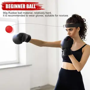 Head-mounted Boxing Reaction Ball – Children’s Focus and Attention Training Ball, Stress Relief Fitness Rebound Speed Ball for Adults