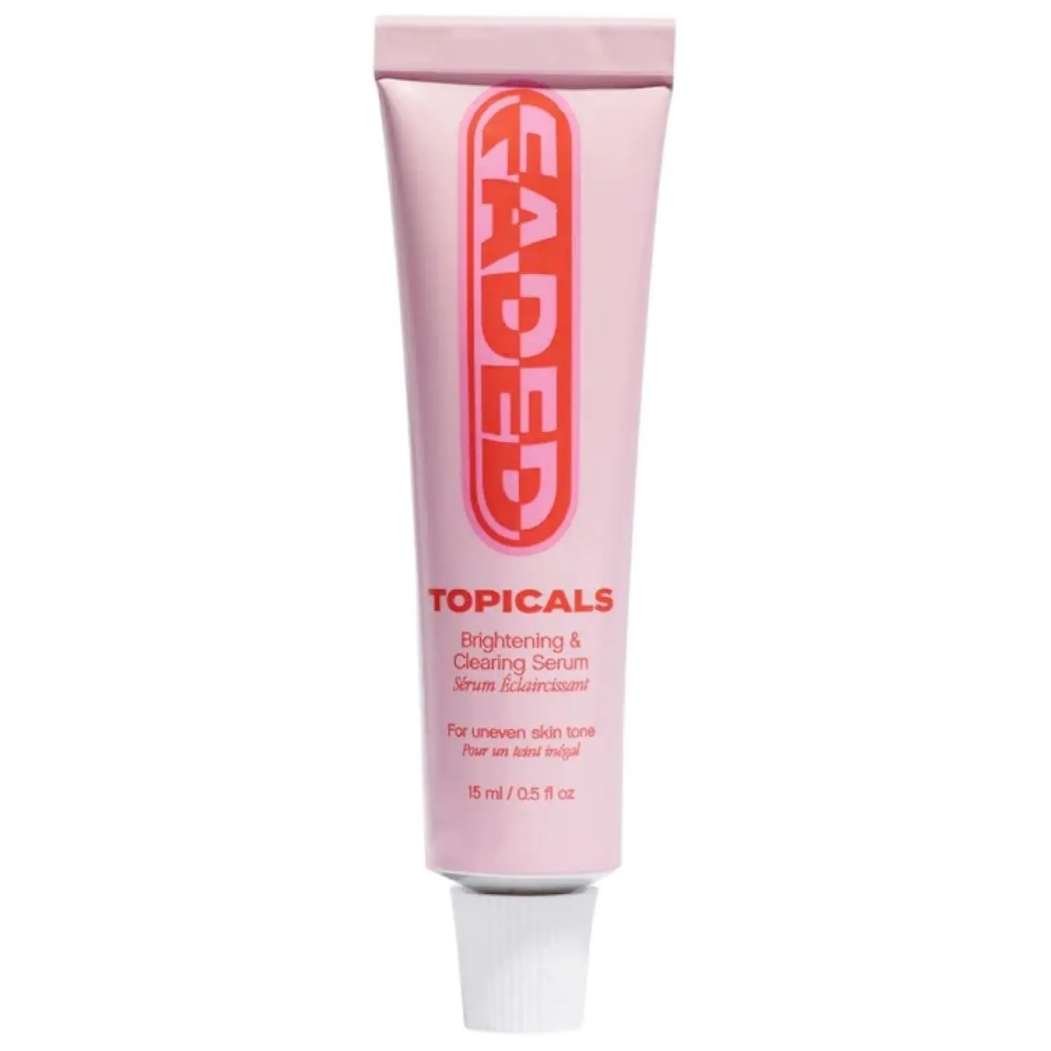Topicals Faded Brightening and Clearing Serum | Reduces Discoloration Post-Blemish Marks Scars Spots 0.5 Fl Oz