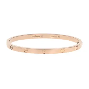 Pre-owned Cartier Small Love Bracelet Size 15