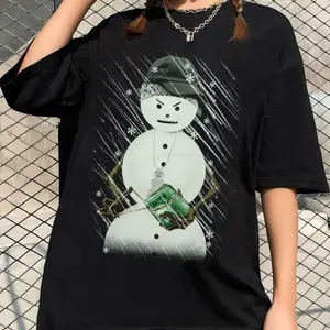 Vintage CHANGES Young Jeezy Da Snowman T Shirt 2000s