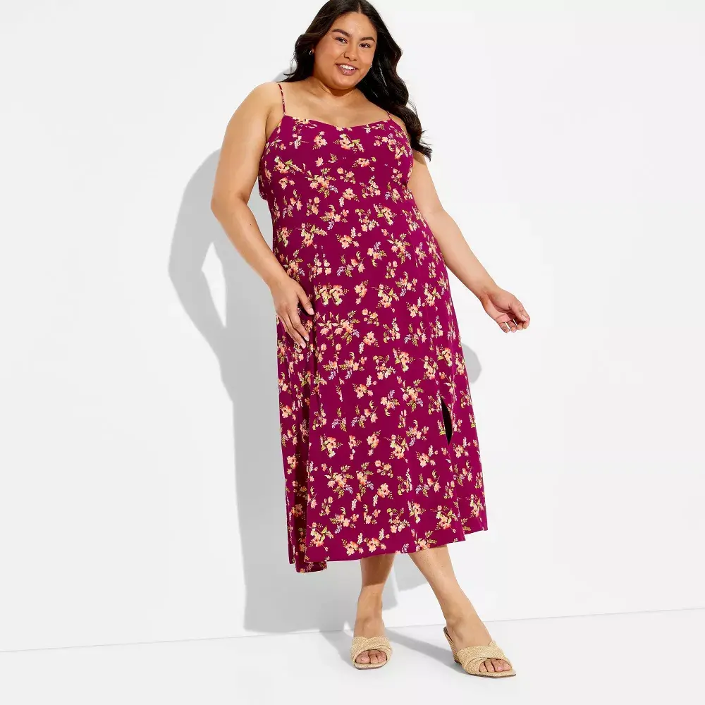 Women's Maxi Slip Dress - Wild Fable