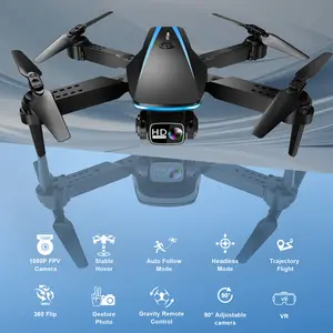 2025 Mini Drone aerial with Camera - Drones for Kids Adults, 1080P HD Foldable Professional Drone with Stable Hover,  Trajectory Flight, Gravity Control, 90° Adjustable Lens, One Key Take Off/Land, 3D Flip
